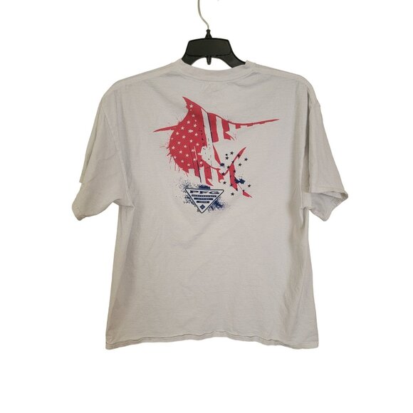 Columbia PFG Men's Billfish  Men's Red and Blue White - Picture 3 of 3